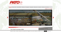 Desktop Screenshot of pato.it